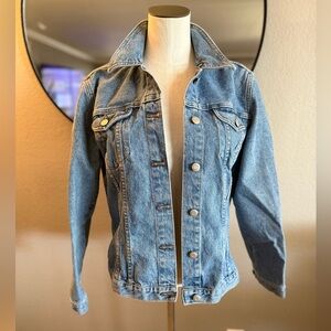 Vintage Bleu Jeans Co. Light Wash Denim Jacket Size Large Made in USA